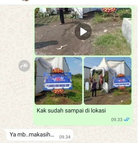 Pengiriman Karangan Bunga Serua