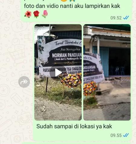 Pengiriman Karangan Bunga Serua